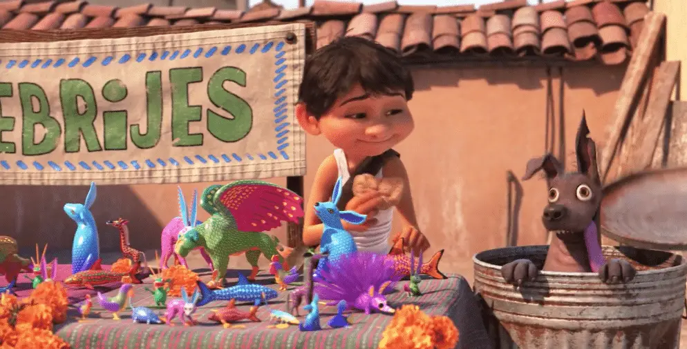 Frame from movie Coco