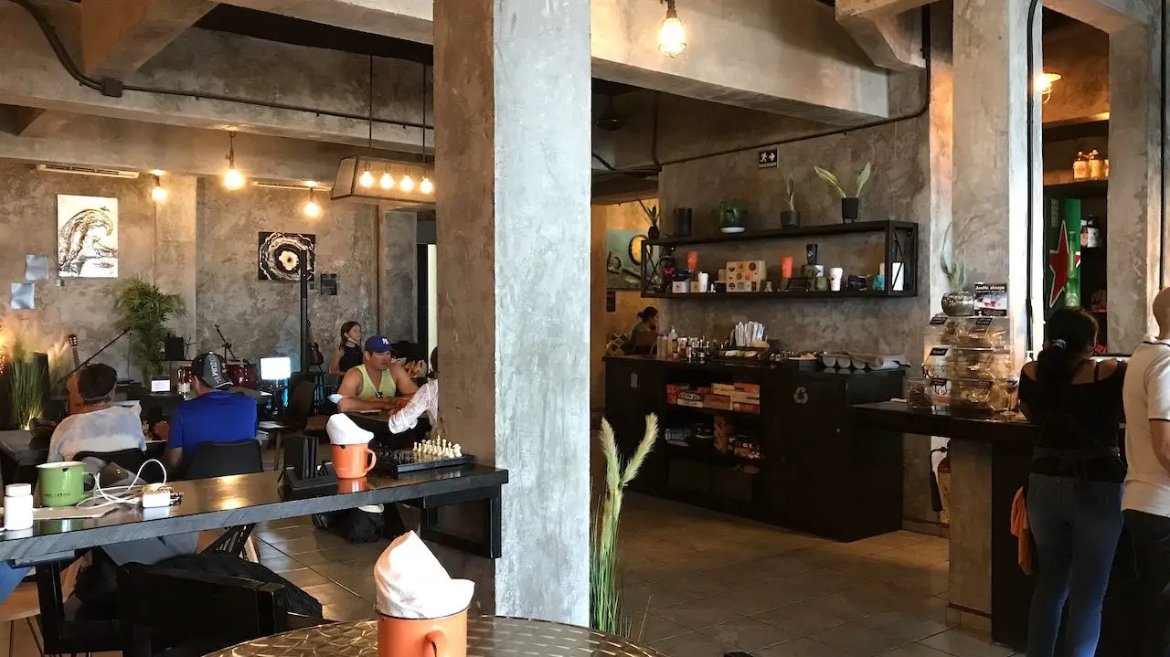 Great co-working coffee and internet cafe in Cozumel
