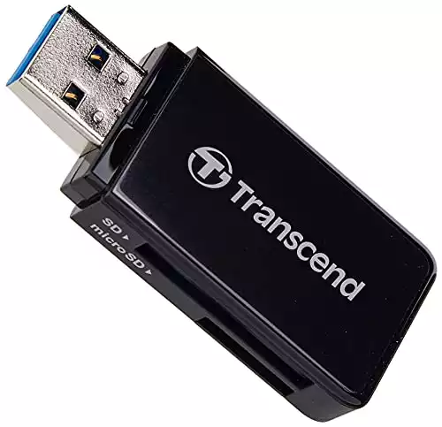 Transcend USB SD/microSD Card Reader